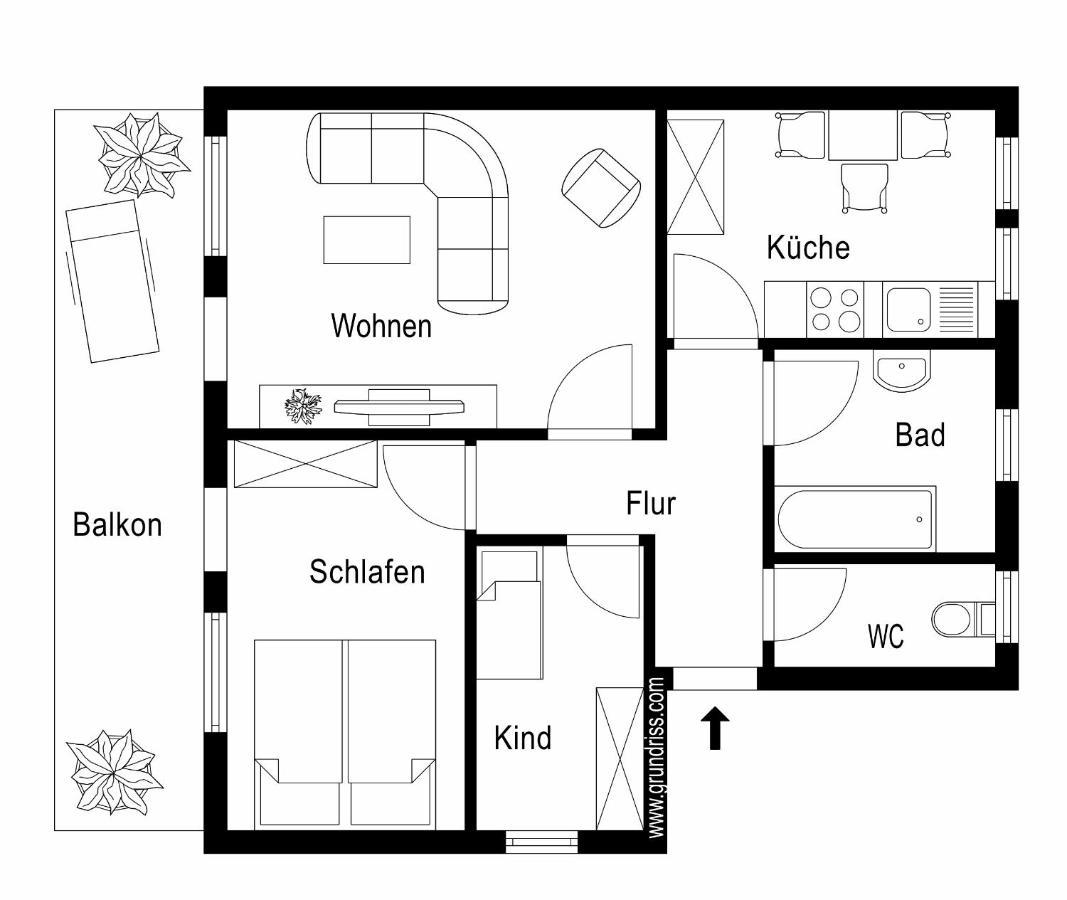 Ferienwohnung Asenberg บาดซัลซูเฟลน ภายนอก รูปภาพ